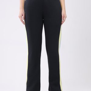 Women Navy Blue Printed Regular Fit Winter Lower